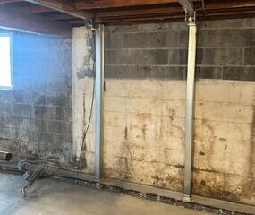 PowerBraces Used to Stabilize Wall