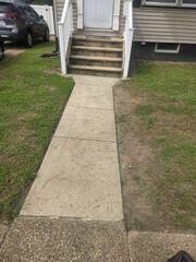 Uneven Front Walkway