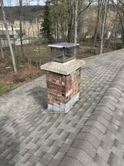 Inspecting the Existing Chimney Flashing