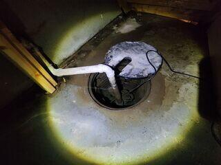 Old Sump Pump