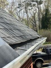 Removed old gutters