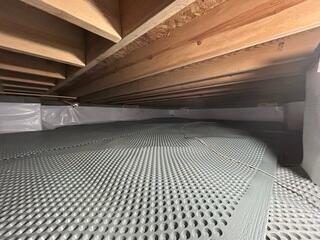 Drainage Matting Installed