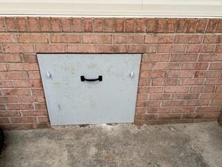 New Crawl Space Door