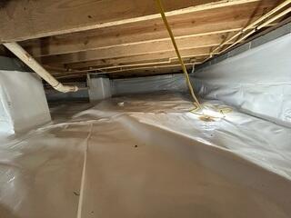 Crawl Space Sealed