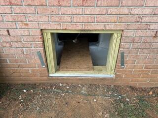 New Framing Installed