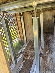Steel Support Installed