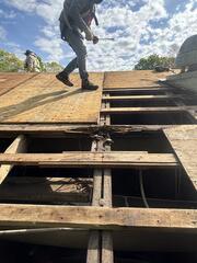 Removing Damaged Decking