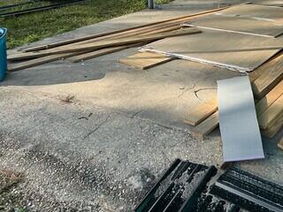 Cracks in concrete