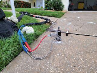 Leveling Concrete with PolyLevel