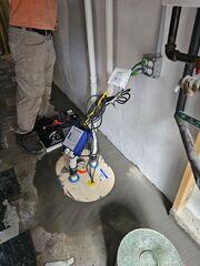 Sump Pump System with Battery Back Up