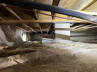 Moldy Crawl Space