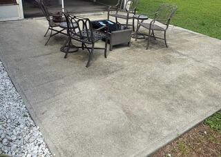 Settling Concrete Patio
