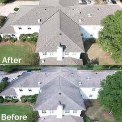 Commercial Roof Before and After | Ridgeland, MS