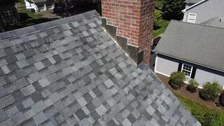 Finishing the Chimney Flashing