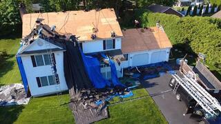 Beginning the Roof Tear-Off