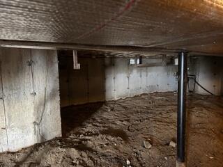 Encapsulating a Crawl Space in Seabrook, NH