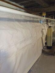 Waterproofed Basement