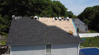 Giving the Shed a Matching New Roof