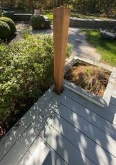 Structural Deck Post Inspection & Replacement - Uncovering hidden wood rot and securing core structural posts to guarantee long-term stability