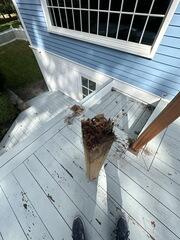 Severe Wood Rot & Post Decay Removal
