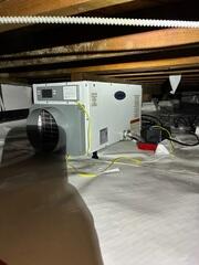 Crawl Space Encapsulation and Dehumidifier Installation in Los Alamitos, CA