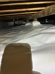 Completed Crawl Space Encapsulation in Los Alamitos, CA