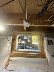 New Framing Installed