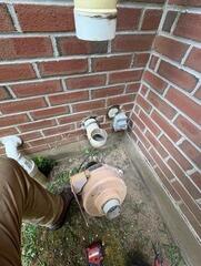 Existing Radon Fan - Before
