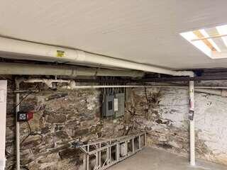 Interior Radon Piping