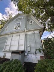 Completed Exterior Radon System