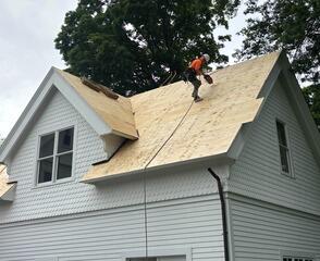 Installing New CDX Plywood Decking