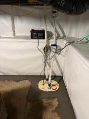 Sump Pump and Battery Back Up