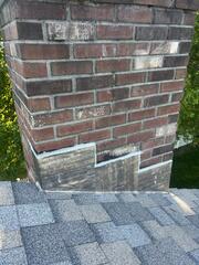 Completed Chimney Flashing