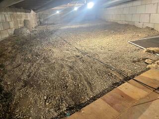 Crawl Space Before Encapsulation