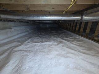 Bright, Healthy Crawl Space