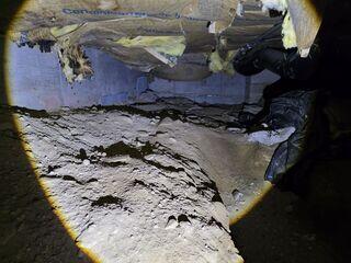 Wet and Cold Crawl Space