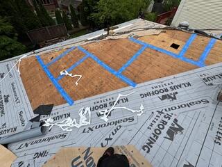 Sealing Decking Seams and Installing Ice and Water Shield