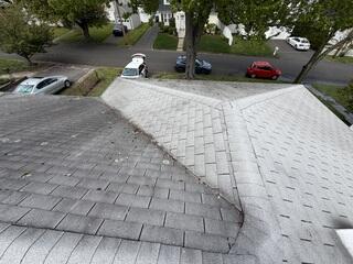 Aging Three-Tab Shingles Show Signs of Wear