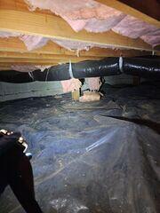 Hanging and Fallen Subfloor Insulation