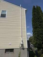Exterior Radon System - Completed