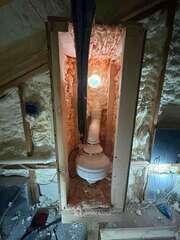 Attic Radon Fan - Completed