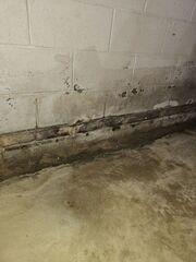 In addition to the new waterproofing our crew installed we also replaced the original sub-floor drainage system so that the track would go along almost the entire basement. This addition was covered under the homeowner's warranty. We wanted to assure they have the best experience and final product.