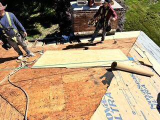 Installing New CDX Plywood Decking