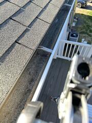 Granule Accumulation in the Gutters