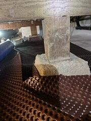 Encapsulation Installation Around an Existing Support Footing