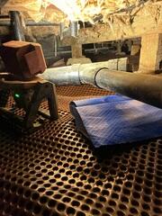 Preparing Vapor Barrier Material for Crawl Space Encapsulation