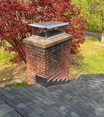 New Chimney Flashing and Roofing Details