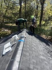 New Ridge Vent Installation