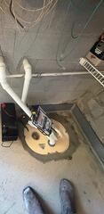 TripleSafe Sump Pump Installed