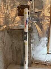 Interior Radon Extraction Point